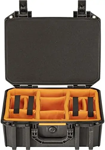 Pelican Vault - V300 Multi-Purpose Hard Case with Padded Dividers for Camera, Drone, Equipment, Electronics, and Gear (Black) - Image 3