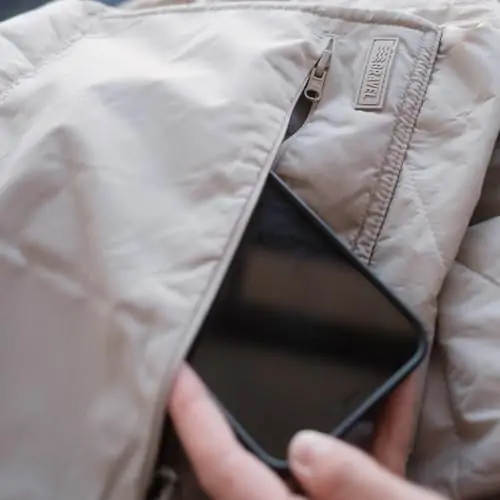 Gravel Layover Blanket | Packable Blanket for Travel, Sporting Events Beach Trips, Concerts, Movie Theaters, Picnics | 66" x 40" (Stone) - Image 8