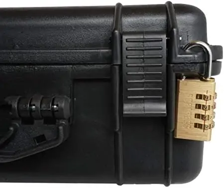 Case Club Case fits 2 Meeting Owl Conference Cameras - Waterproof Travel & Storage Case has Pre-Cut Foam to fit x2 Meeting Owl Standard, Pro, 2 or 3 - Holds Expansion Mic, Cords, Acc. & Lock Adapter - Image 6