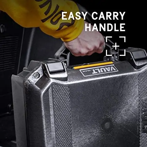 Pelican Vault Pistol Case with Foam (V100, V200, V300, V550, V600) - Image 6