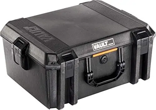 Pelican Vault Pistol Case with Foam (V100, V200, V300, V550, V600)